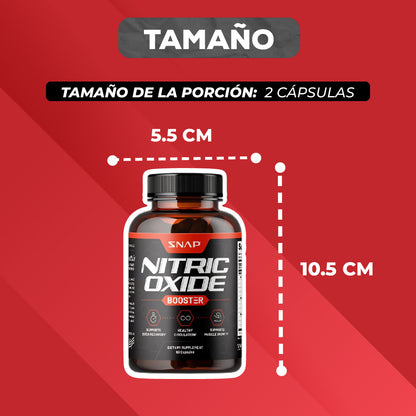 Nitric Oxide: Mejora fuerza y rendimiento muscular
