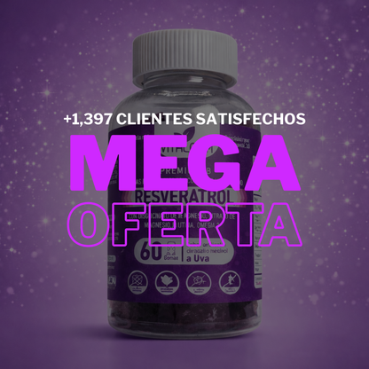 Gomas Resveratrol: Salud premium en gomitas