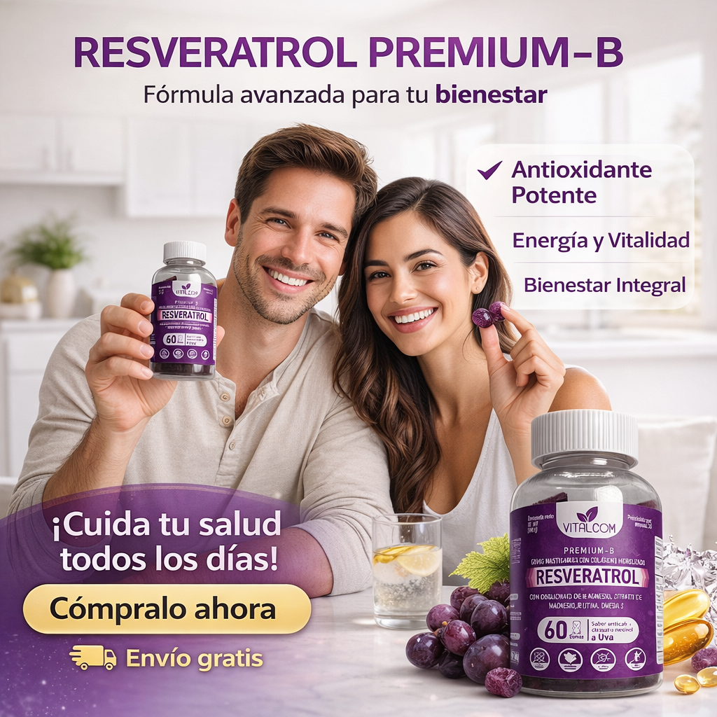 Gomas Resveratrol: Salud premium en gomitas